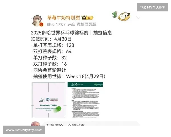 多哈世乒赛提前17天抽签外协备战资源短缺引发广泛争议 多哈世乒赛提前17天抽签外协备战资源短缺引发广泛争议